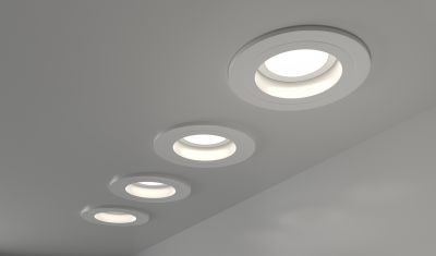 Bathroom Lighting with Recessed Fixtures