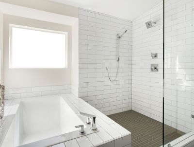 Large Format Tiles in Neutral Tones